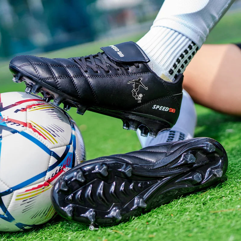 New Men's Professional Football Boots Unisex Hot Sale Cleats Soccer Shoes Futsal Women Ultralight High-quality TF/FG Sneakers