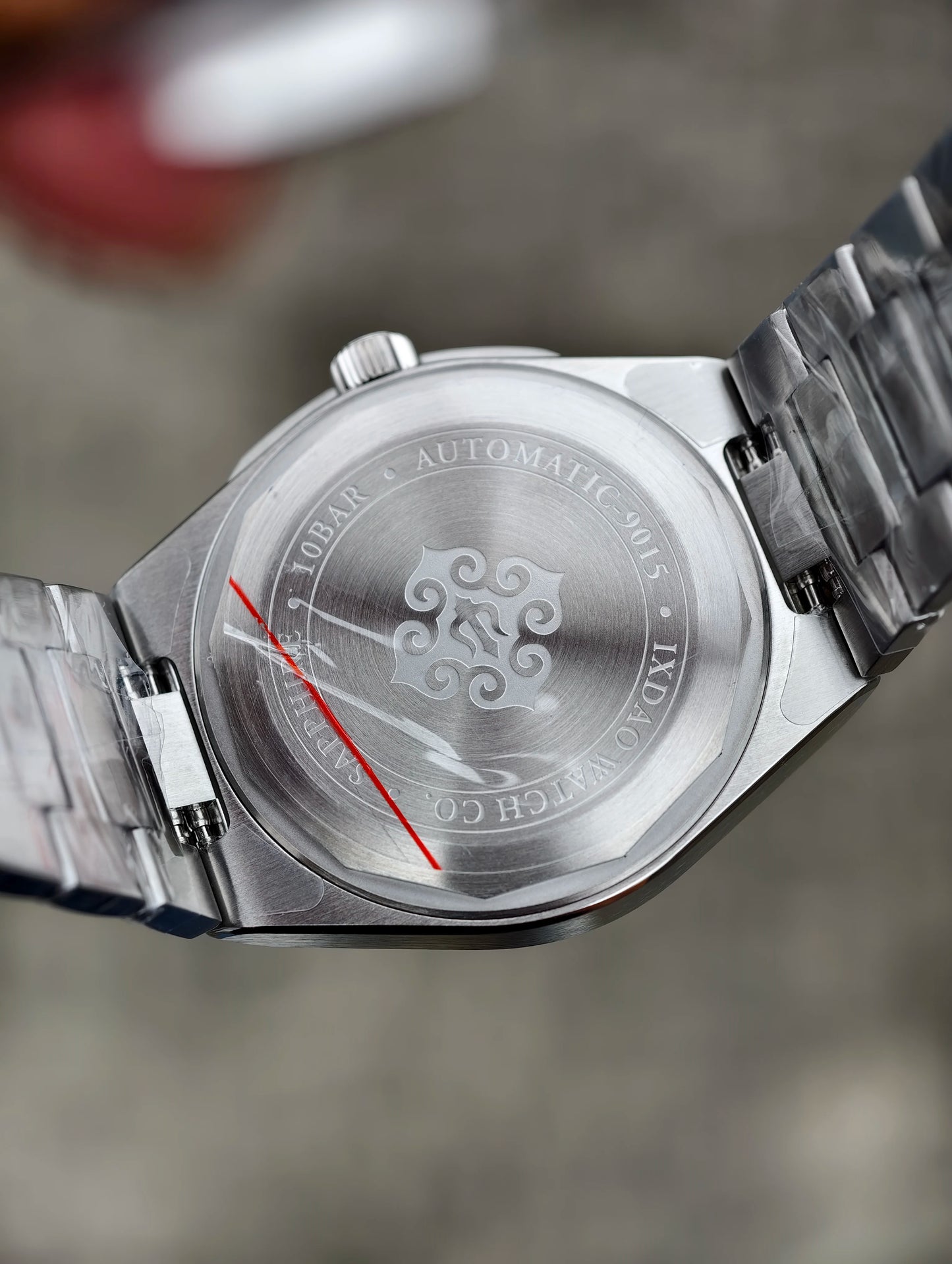 IX&DAO 2026 New 37mm Warrior Men's Automatic Mechanical Watch Miyota 9015 Movement Sapphire Stainless Steel Waterproof 10Bar