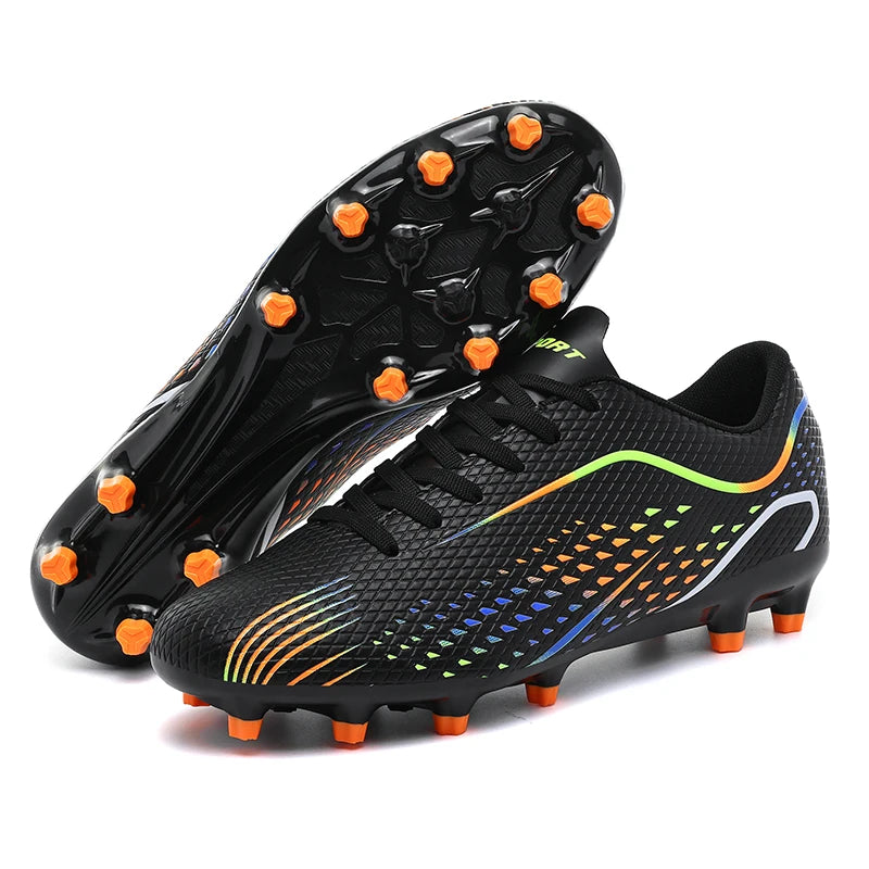 Chaussures de football pour enfants et jeunes, crampons antidérapants, respirants et légers, baskets d'entraînement pour garçons, enfants, matchs de football