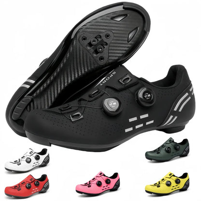 Sapatos de Ciclismo de Alta Qualidade para Homem SPD Autoencaixe Estrada Bicicleta Desporto Sapatos de Ciclismo MTB de Montanha Antiderrapantes para Mulher 36-47