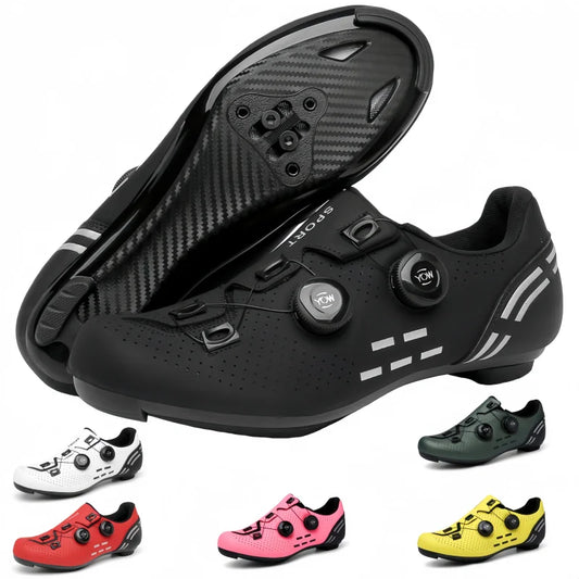 High-Quality Cycling Shoes Men's SPD Self-Locking Racing Bicycle Sports Shoes Women's MTB Mountain Non-Slip Cycling Shoes 36-47