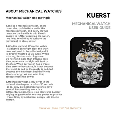 DEESIO Men's Automatic Mechanical Watch Stainless Steel Luminous Date Sports Casual Luxury Watch Gift for Men Sapphire Crystal