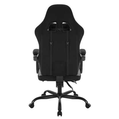 WOLTU Massage Gaming Chair Ergonomic Gamer Chair with Footrest, Lumbar Support, Adjustable Headrest, Swivel Computer Office Chair