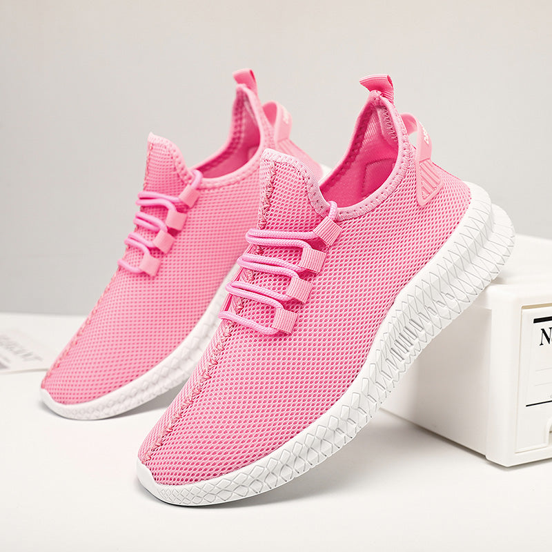 Breathable Men's Running Shoes Fashion Platform Men Casual Shoes Lightweight Women Vulcanized Shoes Flexible Anti-slip Sneakers