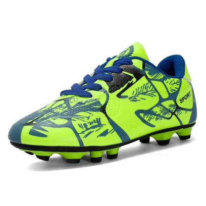New Men Kids Professional Soccer Shoes Boys Cleats Non-Slip Grass Football Boots Adult Ultralight Training Shoes Drop Shipping