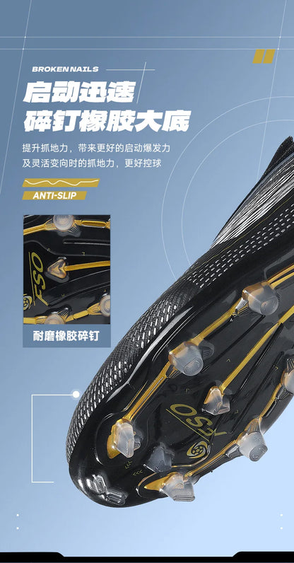 New Men Soccer Shoes Cleats Ultralight Outdoor Professional Football Boots Unisex Hot Sale Women Match FG Sneakers High-quality