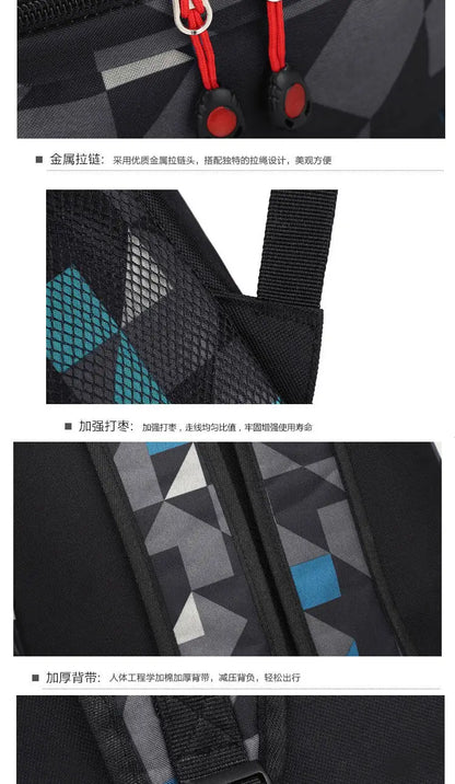 Minecraft Enderman Creeper Graphic Printed Backpack Large Capacity Lightweight Fashion Casual For Daily Travel Outdoor Leisure