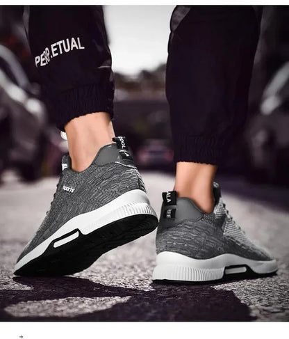 Men's Increase Insole 6CM Sports Casual Height Shoes Size 48 Men's Sneakers Elevator Shoes Hidden Heels Breathable Heightening Shoes