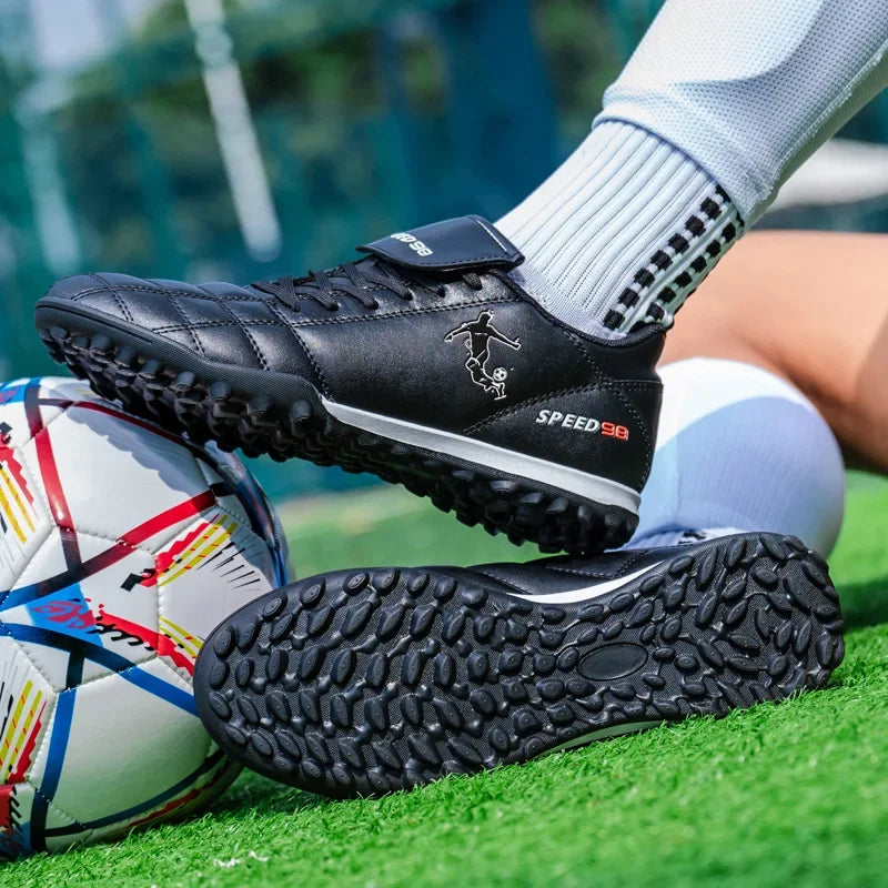 New Men's Professional Football Boots Unisex Hot Sale Cleats Soccer Shoes Futsal Women Ultralight High-quality TF/FG Sneakers