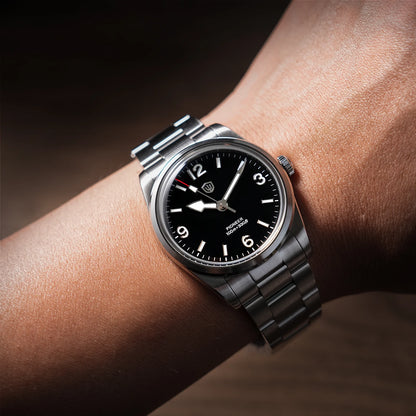 Watchdives WD1960S V2 36.5mm Men’s Quartz Watch VH31 Sweep-Seconds Movement  Sapphire Crystal BGW9/C3 Luminous  Watch for Men