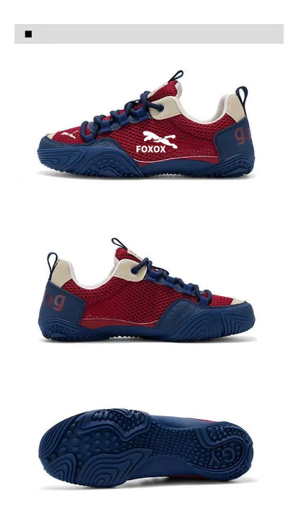 Scarpe da running da uomo traspiranti con tomaia leggera in mesh, suola morbida e confortevole, sneakers sportive casual, calzature estive di tendenza