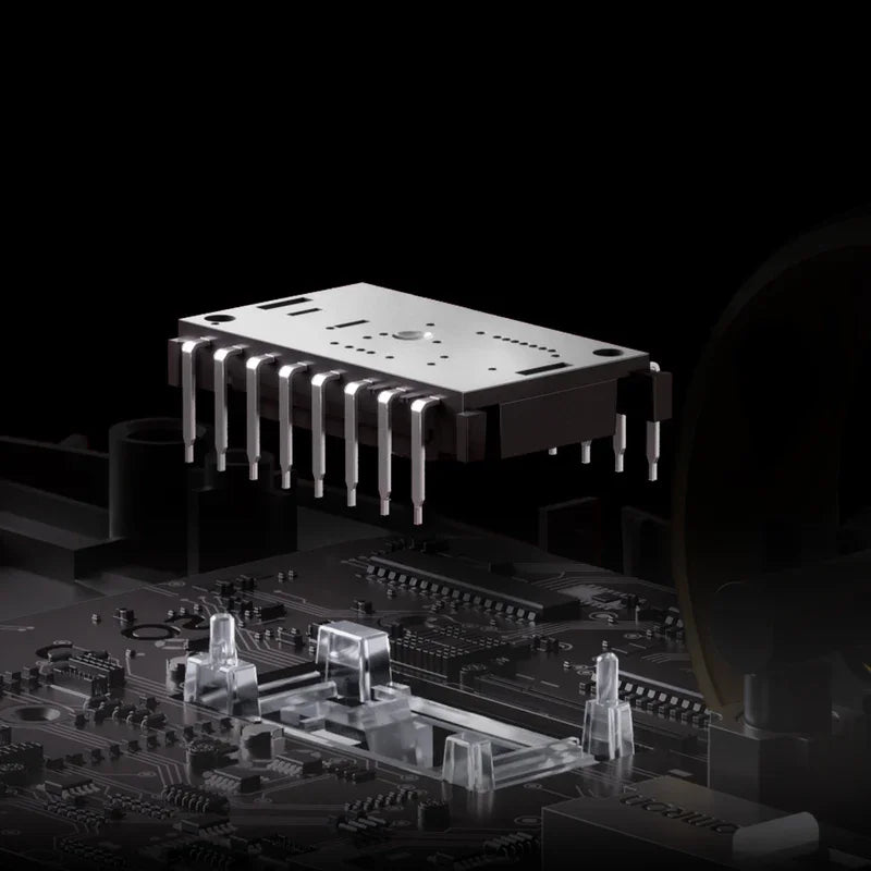 Rato Gaming Sem Fios MCHOSE K7 Ultra PAW3950 com Dupla Taxa de Polling 8K, Base de Carregamento Sem Fios Magnética Leve, Esports e Escritório