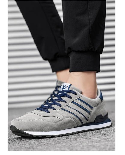 Artificial Leather Men Causal Shoes Male Spring Men Casual Light Shoes Sneakers Lac-up Flats Breathable Outdoors Sapato