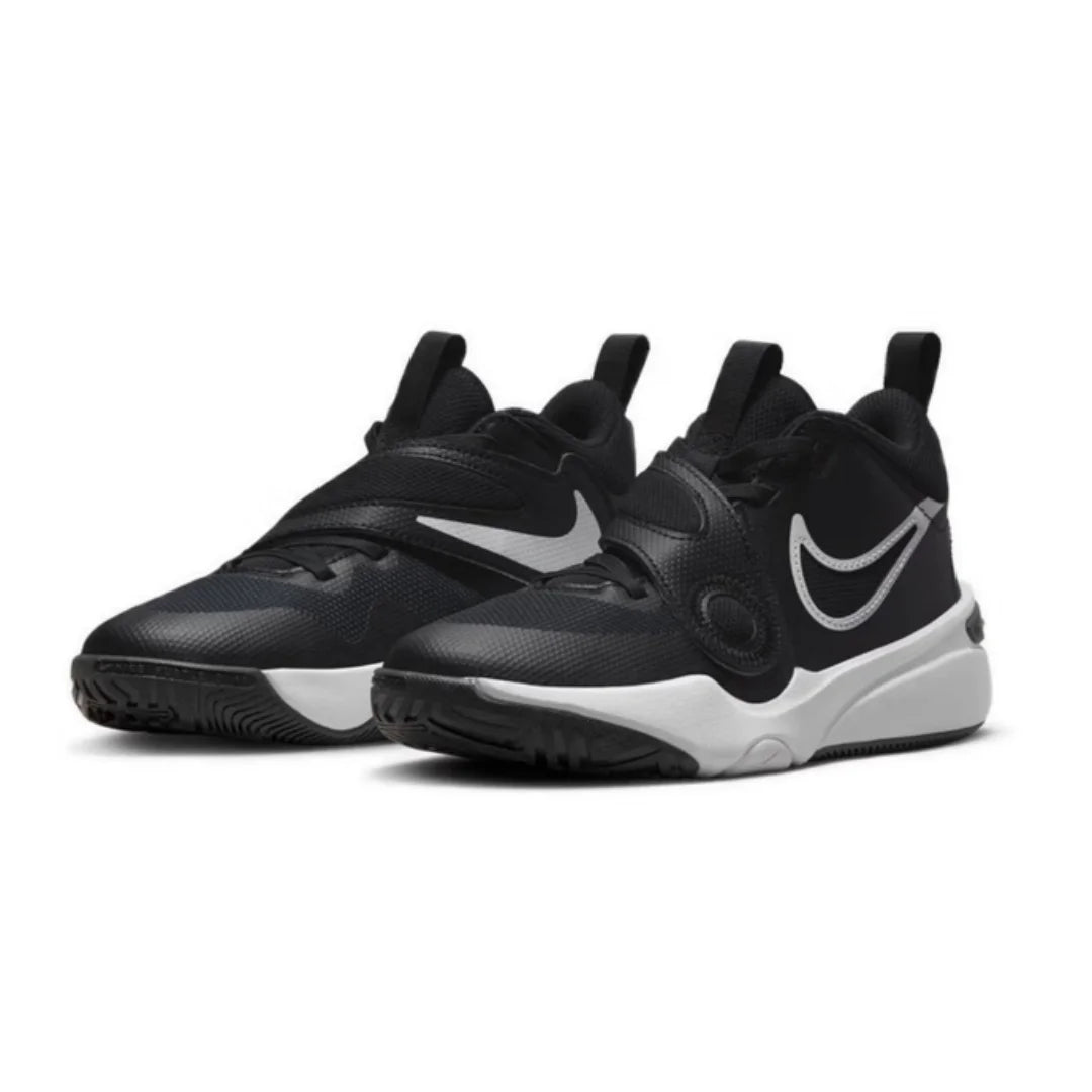 Nike's New Team Hustle D 11 Cushioning, Rebounding, Comfortable and Responsive Training Women's Practical Outdoor Basketball Shoes Dv8996-002