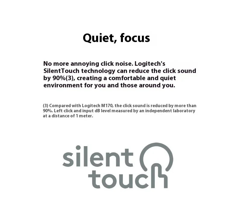 Logitech M750 Mouse 2.4Ghz USB Receiver Wireless Mice 2000DP Office Smart Mouse Portable Mouse For PC Laptop