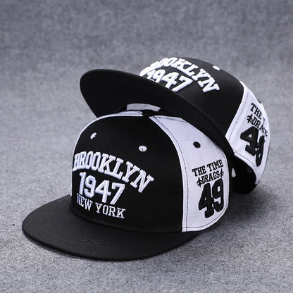 Unisex Alphabet Baseball Cap Summer Tide Brand Embroidered BackButton Cap Outdoor Hip Hop Hat Men's Women's Adjustable Casual Hat