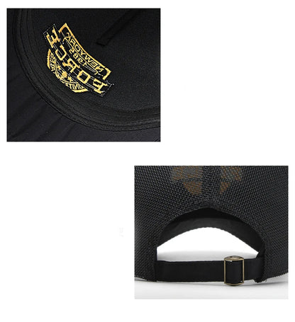 Summer Men Mesh Baseball Cap Outdoor Sport Letter Snapback Hat for Women Unisex Breathable Caps Hip Hop Trucker Hats Summer Men