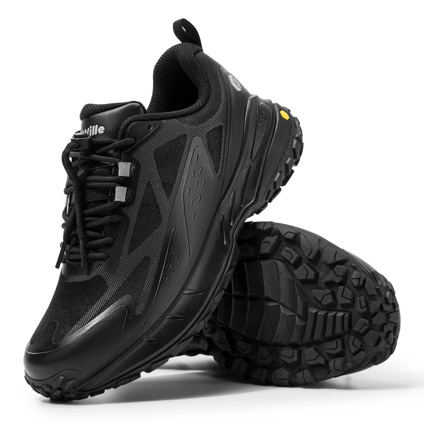 Fittington Wide Sneakers for Men Slip-on Hiking Shoes Soft Comfortable Men Running Shoe Slip Resistant Walking Shoes with Arch