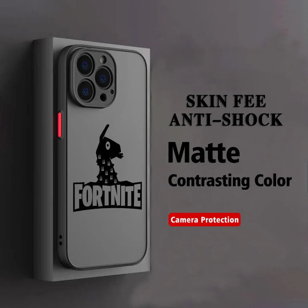 Hot Game F-Fortnite Phone Case For Samsung Galaxy A17 A07 A06 A56 A36 A26 A55 A14 A05 A15 A24 A25 A73 A04 A40E A25 A24 4G 5G