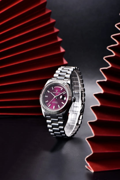 PAGANI DESIGN 2024 New DD40 NH36A Men's Watches Luxury Automatic Mechanical Watch For Men AR Sapphire Glass Date Wrist watch Men