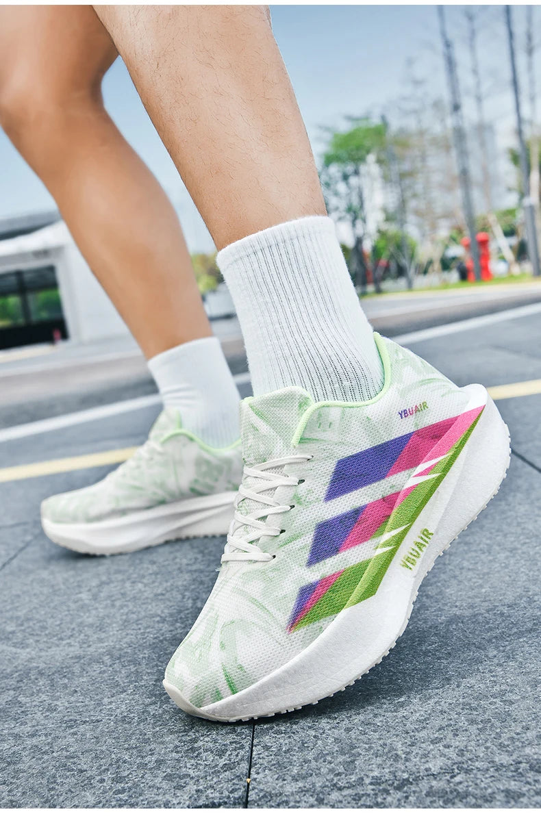 Men's Cushioning Running Shoes Lightweight Athletic Casual Sneakers Male Non-Slip Sports Shoes Outdoor Travel Walking Shoes 2026