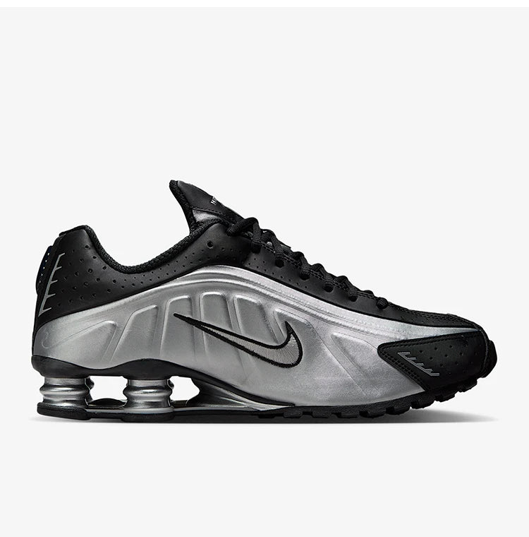 Nike genuine Shox R4 men's shock-absorbing air column wear-resistant sports running shoes HQ1988-007