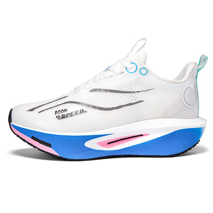 Carbon Plate Running Shoes Men Women Professional Marathon Racing Sneakers Breathable Lightweight Road Running Training Shoes