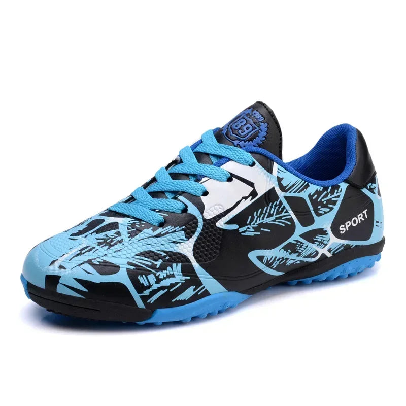 Chaussures de football pour hommes et enfants, crampons, ultra-légères, antidérapantes, pour terrain gazonné, chaussures de football professionnelles pour adultes, chaussures d'entraînement pour garçons, livraison direc