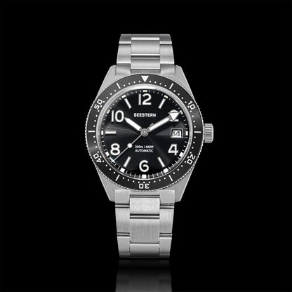 Sugess Diveing Watch of Men Automatic Mechanical Wristwatches 20ATM Waterproof Sapphire NH35A Movement BGW9 Luminous New S434-2