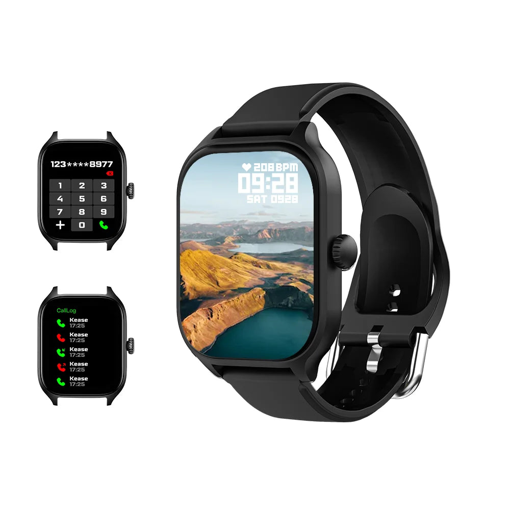 LAXASFIT New H9 Pro max Smart Watch Dial to Answer Calls Calorie Tracking Heart Rate Oximetry Monitoring Bluetooth Smartwatch