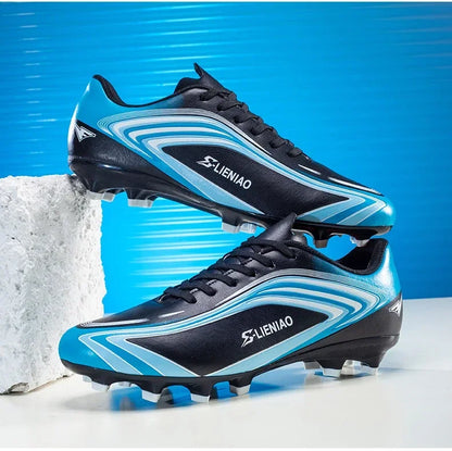 Nouvelles chaussures de football pour hommes, baskets de haute qualité, crampons de futsal pour gazon, chaussures de football d'intérieur très vendues, chaussures d'entraînement antidérapantes pour l'extérieur