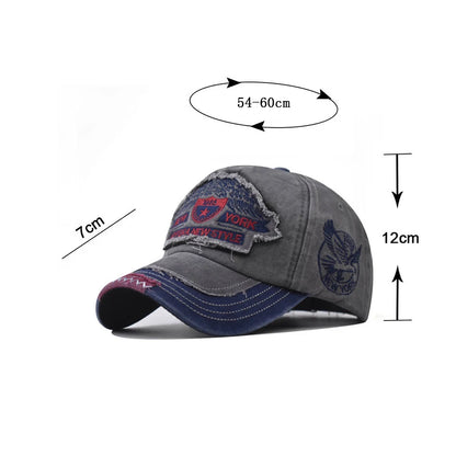 CNTANG Summer New Baseball Cap Men's Fashion Embroidered Pentagram Letter Caps Men Casual Cotton Designer Hip Hop Hat Snapback