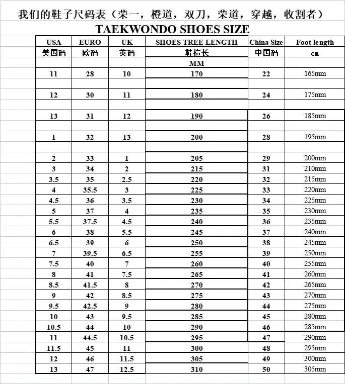 Taekwondo Shoes Breathable Wear-Resistant Kickboxing Kung Fu Professional Taekwondo Martial Arts Sneaker Shoes Kids to Adult