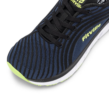 FitVille wide toe box shoes for men, cushioned, extra wide width, non-slip, wide lightweight breathable running shoes