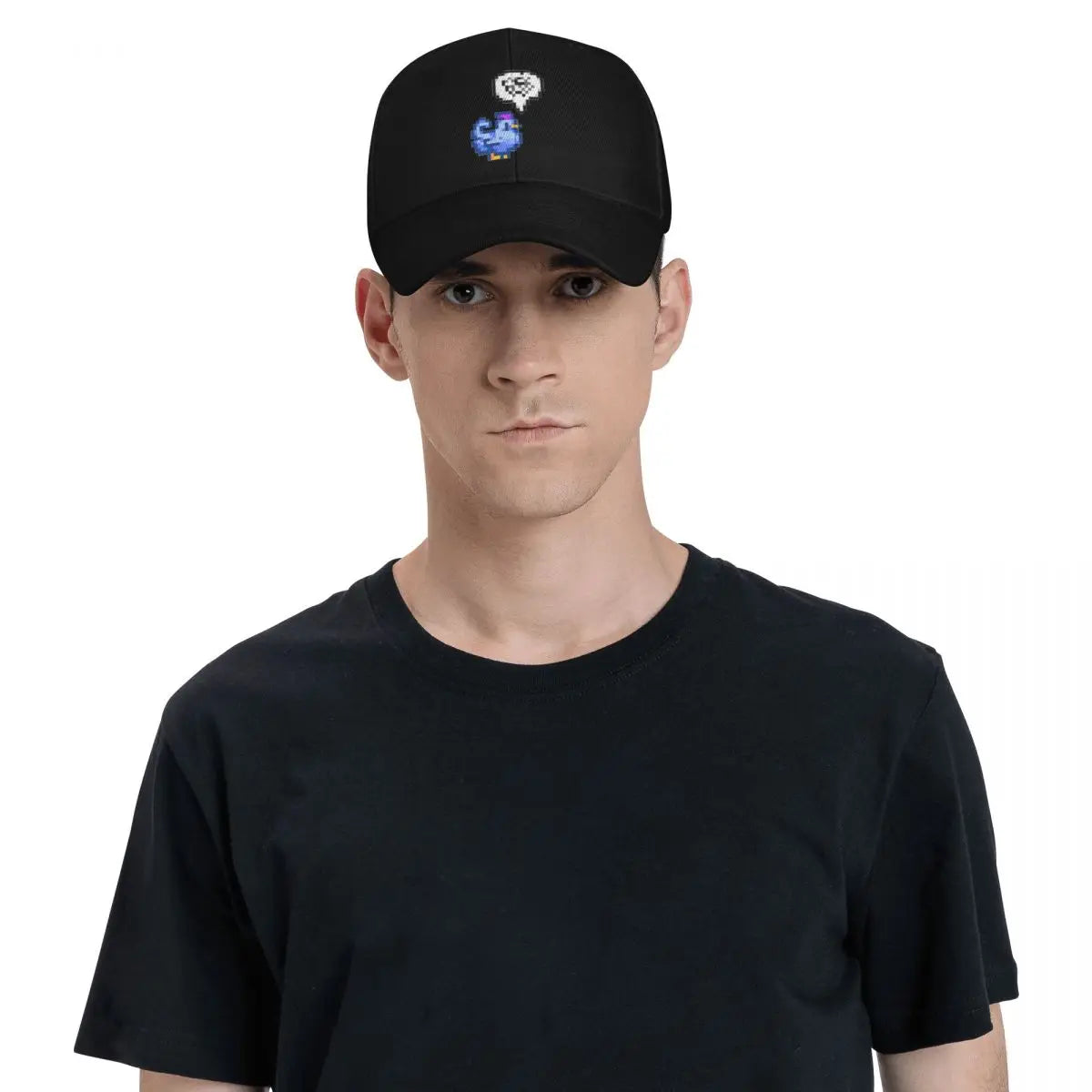 2026 Grumpy Blue Chicken Stardew Valley Baseball Cap Funny hats fishing caps man Luxury man cap Hats For Women Men's