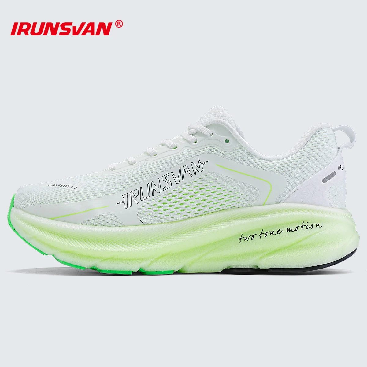 IRUNSVAN New Carbon Plate Marathon Running Shoes Lightweight Shock-Absorbing And Suitable For Men's Sports Shoes