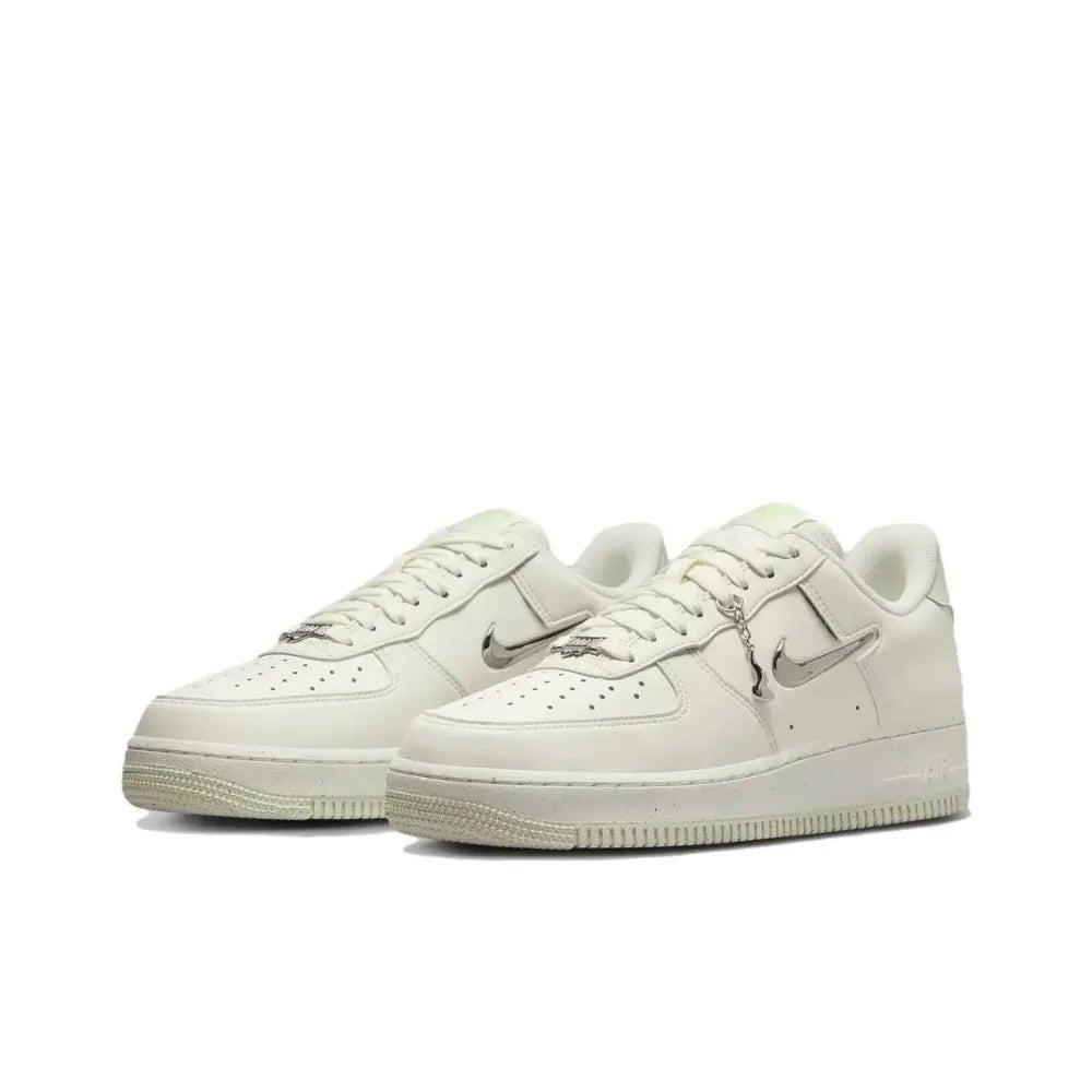 Nike Air Force 1 07 Leather Stylish and Versatile, Comfortable and Durable Low-Top Skate Shoes for Men and Women FV3654-111