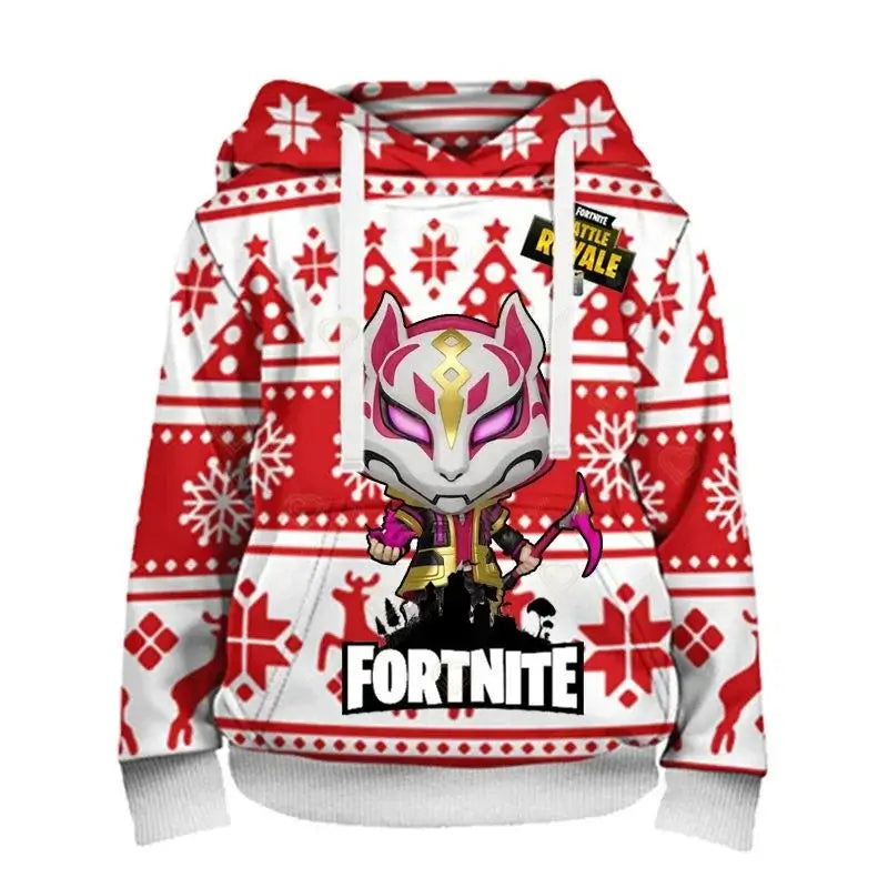 Fortnite Men Hoodie Fashion 3D Print Sweatshirt Battle Game Hoodies Boys Girls Hip Hop Hombre Casual Outerwear
