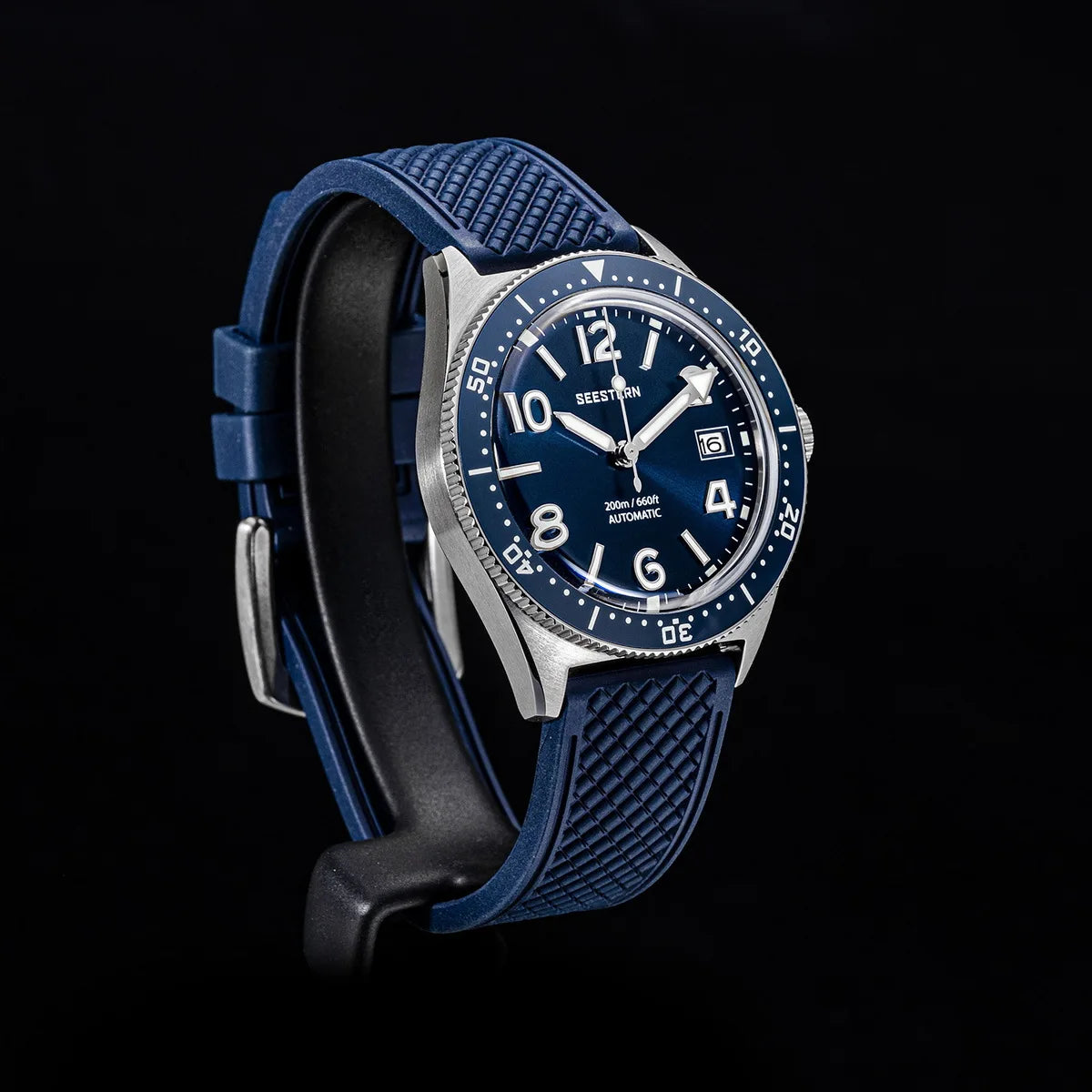 Sugess Diveing Watch of Men Automatic Mechanical Wristwatches 20ATM Waterproof Sapphire NH35A Movement BGW9 Luminous New S434-2
