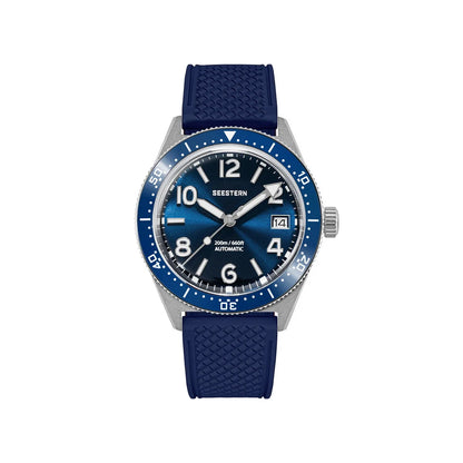 Sugess Diveing Watch of Men Automatic Mechanical Wristwatches 20ATM Waterproof Sapphire NH35A Movement BGW9 Luminous New S434-2