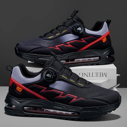 Scarpe da running da uomo primavera/estate, scarpe da trekking outdoor resistenti all’usura con chiusura BOA, stile sportivo e casual traspirante