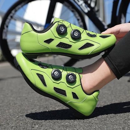 Mountain Bike Shoes Men's Cycling Shoes Quick Ratchet Buckle Compatible with SPD System Pedal for Indoor Outdoor Women MTB Shoes