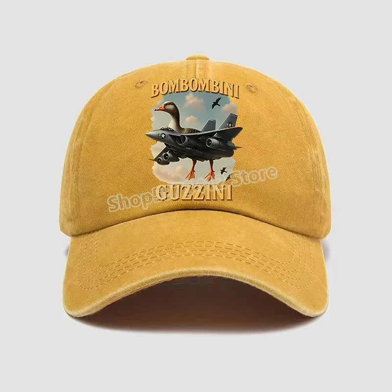 Italienisch Brainrot Damen Herren Mützen Kinder-Baseballmütze Accessoires Mütze Jungen Mädchen Mützen Verstellbar Herren Trucker-Mütze Sonnenhut Kinder Geschenk