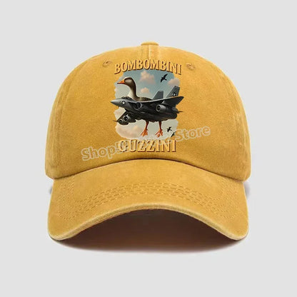 Italienisch Brainrot Damen Herren Mützen Kinder-Baseballmütze Accessoires Mütze Jungen Mädchen Mützen Verstellbar Herren Trucker-Mütze Sonnenhut Kinder Geschenk