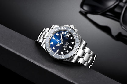 PAGANI DESIGN V2 Japan Movement 40MM Luxury Men's Mechanical Watch Sapphire Glass Ceramic Bezel Automatic Diving Watches for Men