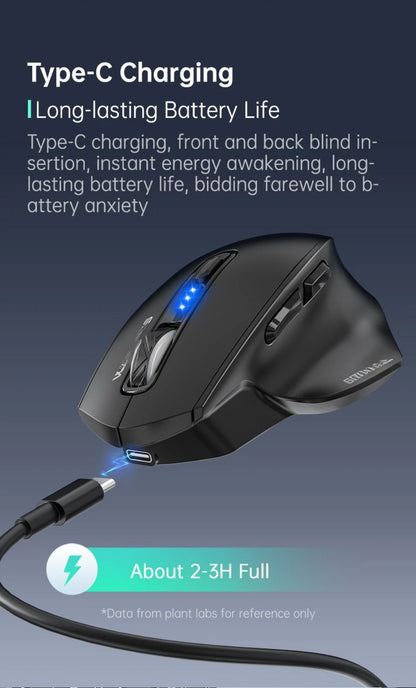 USB Wired Mouse RGB Backlight Silent Ergonomic Adjustable DPI for Desktop Laptop PC Office Gaming Home Daily Working Use
