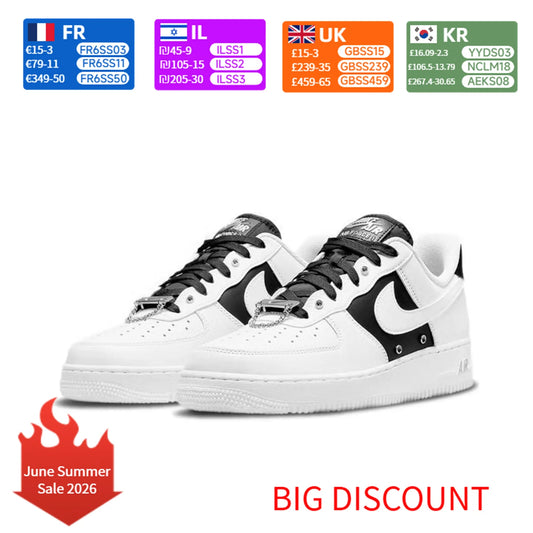 Nike Air Force 1 '07 LV8 Men's Casual Sneakers Retro Leather Low-Top Comfortable Streetwear Shoes DA8571-100