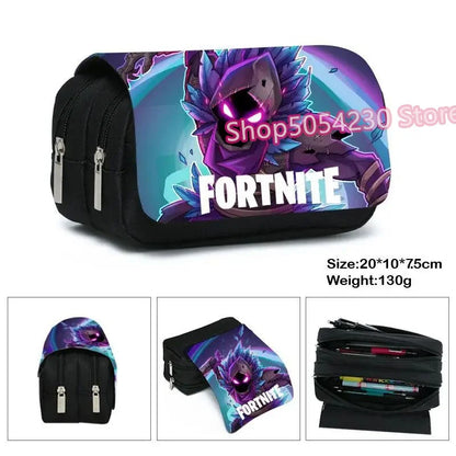 Mochila Fortnited de 3 piezas para niños Victory Game, 16 pulgadas, resistente al agua, mochila preescolar moderna, mochilas escolares para primaria