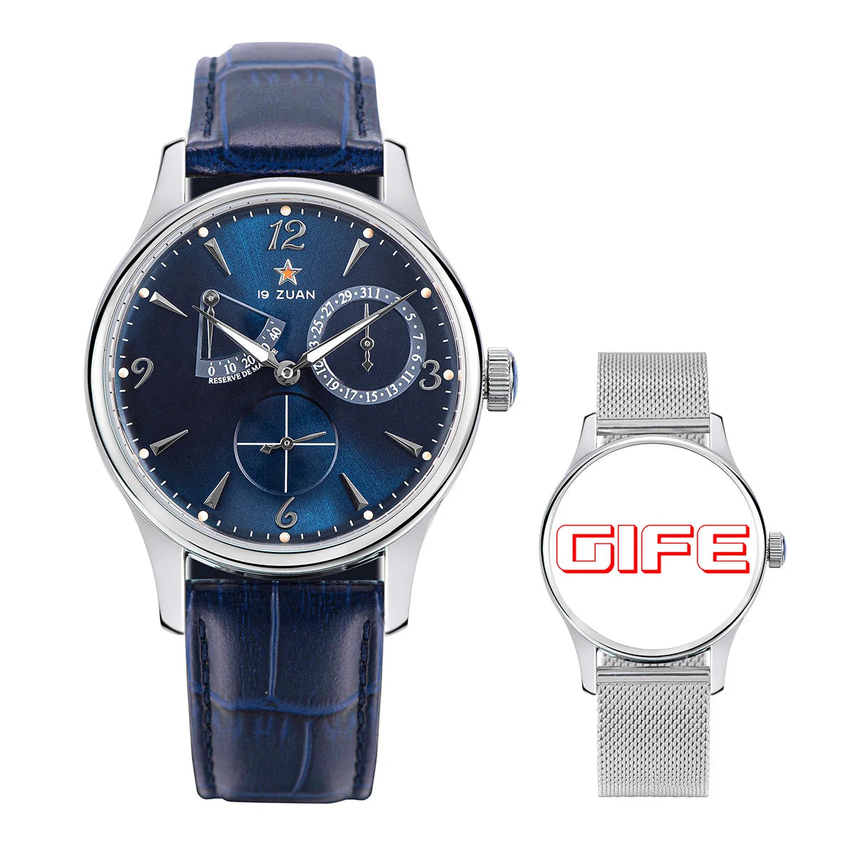 Reloj de hombre Pilot 40mm 1963, reloj de pulsera mecánico automático con movimiento Tianjin ST1780, diseño militar, nuevo 2024
