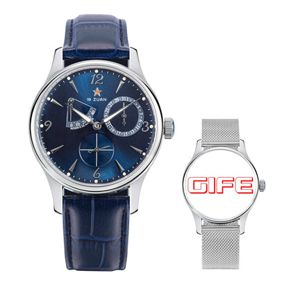 Reloj de hombre Pilot 40mm 1963, reloj de pulsera mecánico automático con movimiento Tianjin ST1780, diseño militar, nuevo 2024